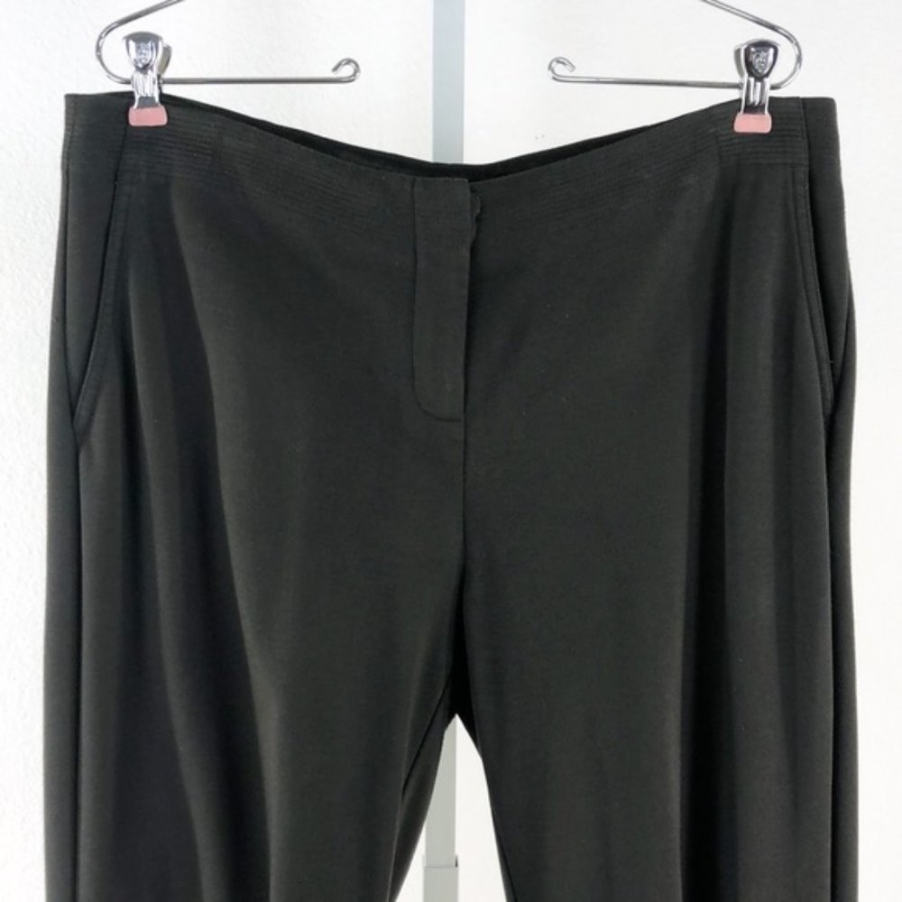 Eileen Fisher Olive Skinny Fit Pants - Picture 2 of 7
